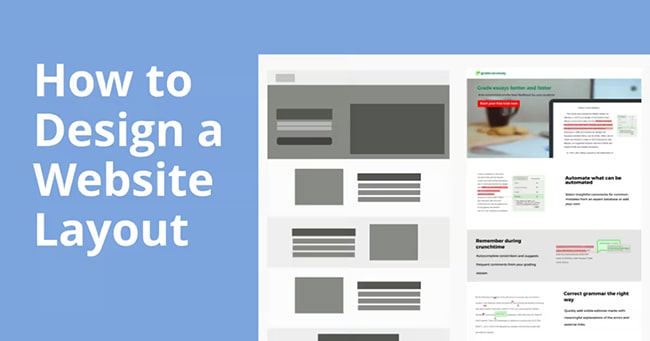 Những điểm cần lưu &yacute; khi thiết kế trang web - x&acirc;y dựng bố cục